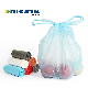 High Quality Thickening Black Blue Green Vest Handle Garbage Trash Rubbish Plastic Bags manufacturer