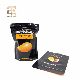  Black Zip Lock Plastic Foil Pouch Dried Fruit Printed Stand up Bag