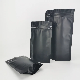  Low MOQ Food Grade Plastic Foil Matte Black Coffee Bag with Ziplock