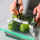  Printed Writable LDPE Zip Lock Plastic Packaging Bag Transparent Zipper Bag