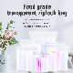  Yurui China Cheap LDPE Food Grade Reclosable Custom Logo Mini Self Seal Red Blue Green Single Anti-Static ESD Shielding Pink Plastic Baggies Zipper Bag with D2w