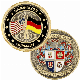 Free Design Gold Silver Challenge Coin Engraving Enamel Zinc Alloy 2D 3D Metal Token Custom Coin Military Germany Collections