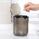  PP Home Office Storage Organizer Paper Rubbish Garbage in Car Waste Bin Cylinder Big Mouth Plastic Trash Bin with Lid
