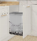  Plastic Recycle Waste Bin Kitchen Trash Can Pull out Garbage