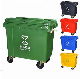  1100L Capacity HDPE Virgin Material Outdoor Industrial Plastic Trash/Rubbish/Waste/Garbage/Plastic Bins