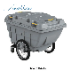  Four Wheels Mobile Garbage Cart