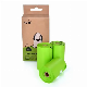  Super Thick Strong Firm Body Natural Cornstarch Organic PLA Biodegradable Pbat Pet Trash Dog Garbage Bag Disposable Dog Waste Poop Bag