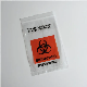  6*9 LDPE Pathology Transport Envelope Medical Lab Biodegradable Biohazard Trash Collection Specimen Bag with Pouch