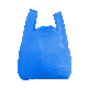  Smiley Vest Clear Plastic Bag Custom Logo Recycled Plastic Bag for Supermarket Restaurant Takeaway Plastic Garbage Bag