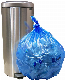  Customized Waterproof Large Blue LDPE Virgin/Recycled Material Canliner Bags/Trash Bags/Garbage Bags