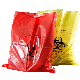  Heavy Duty Yellow HDPE Plastic Medical Trash Bin Liner Bags Biohazard Waste Garbage Bags for Hospital Waste