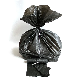  Black Dustbin Bin Liner Plastic Trash Bag Garbage Bag Waste Bag Packaging with PP String