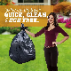 Black Thick Plastic 55gallon Trash Can Liners Walmart Garbage Bag