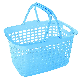  Wholesale Plastic Laundry Storage Baskets with Handles Logo Printing