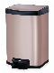 Square Shape Stainless Steel Step on Trash Bin (KL-012-7 Litre) manufacturer