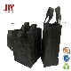  Reusable Black/Red Wine Non Woven Tote Bag Non-Woven Fabric Wine Bags