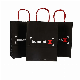  White Kraft Paper Material Twisted Handle Shopping Carrier Bag Packaging Bag Gift Bag with Logo Customized