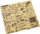  Custom Printed Waxed Wrap Paper for Hamburg Sandwich Fried Chicken Packaging