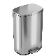 30L 50L Stainless Steel Metal Strong Kitchen Garbage Trash Can