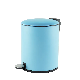 Bathroom Stainless Steel Garbage Can with Lid