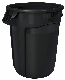 32gallon Gray Waste Container Home Garage Heavy Duty Trash Garbage Can