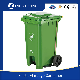  Plastic Waste Bin Trash Can Dustbin 100L 12 Gallon Green Color