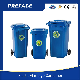  120 Liter Large Kitchen Garbage Can Waste Bin Plastic Trash Can with Wheels and Lids Green Dustbin
