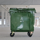  High Quality Outdoor Trash Can HDPE Dustbin 1100 Liter Plastic Waste Bin