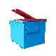  3.5 Cubic Meter Metal Waste Bin Front Load Container
