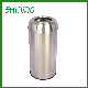 Ground Stainless Steel Round Garbage Bins (YH-94K) manufacturer
