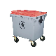  1100L Outdoor Trash Can Recycle Dustbin Plastic Waste Rubbish