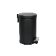  Easy Cleaning Hotel Black Durable Plastic Waste Dust Bin