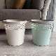 Eco Friendly Toilet Plastic Round Dustbins 10L Indoor with Cover
