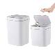 Rectangluar Shape Household Bathroom Plastic Sensor Dustbin