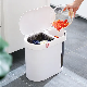 Trash Can Recycling Wastebin Plastic Wet Dry Separation Garbage Dustbin