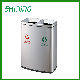 Rectangle Stainless Steel Trash Bin with Plastic Inner Bin manufacturer