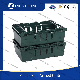 35L Heavy Duty Durable Logistic Distribution PP Recycle Mesh Vegetable Fruits Nestable Stackale Plastic Moving Bale Arm Crate manufacturer