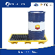  Wholesale Heavy Duty HDPE High Profile Chemical Detachable 4/2/1 Drum Leakproof Poly Spill Containment Plastic Spill Pallet for Oil Drum
