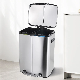 Rectangular Customized Stainless Steel Pedal Dust Bins with Compartments