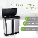 Hot Selling Kitceh Large Recycling Bin 2 Compartments