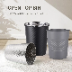  5L/7L Open Top Stainless Steel Small Round Trash Bin for Hotel Office Kitchen Trash Cans