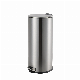  3L/5L/12L/20L/30L Stainless Steel Dustbin Trash Can with Foot Step Pedal