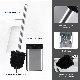 Nordic Wall Mounted Stainless Steel Cleaning Toilet Brush with Holder