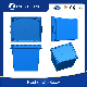  Wholesale Plastic Totes Plastic Flat Noodles Turnover Box Pallet Box Stackable Mobile Flat Noodles