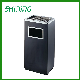 Black Iron Coated Waste Bin for Economy Hotel (YH-31)
