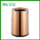 Rose Gold Conical Dustbin with Dual Layer