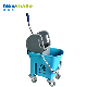 Professional Commercial Multifunction Plastic Cleaning Trolley