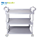 Large Round Tube Utility Cart Janitor Cart