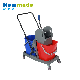  H0208 Down Press Grey Frame Double Mop Bucket Wringer Trolley