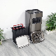  Hotel Lobby Stainless Steel Trash Can Square Vertical Recycling Trash Can with Ashtray